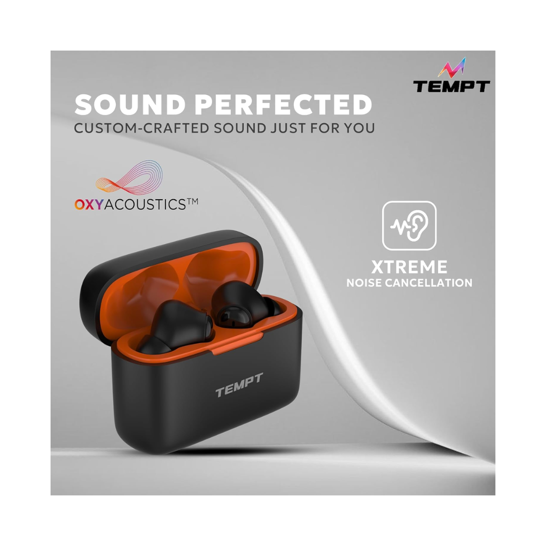 Tempt Wave Bluetooth TWS Earbuds - Xstreme Noise Control