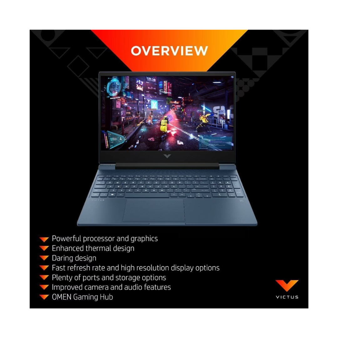HP Victus 15 Laptop - Design Features