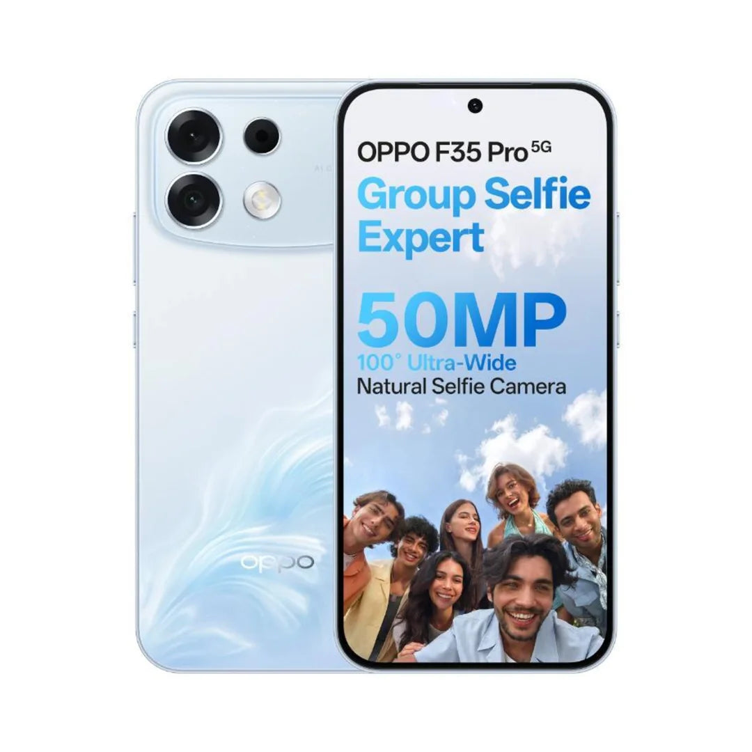 OPPO F35 Pro 5G | 6.78 inch AMOLED Display | MediaTek Dimensity 7360 MAX | 50MP Main Camera | 50MP Front Camera | 8000mAh Battery | 80W SUPERVOOCTM