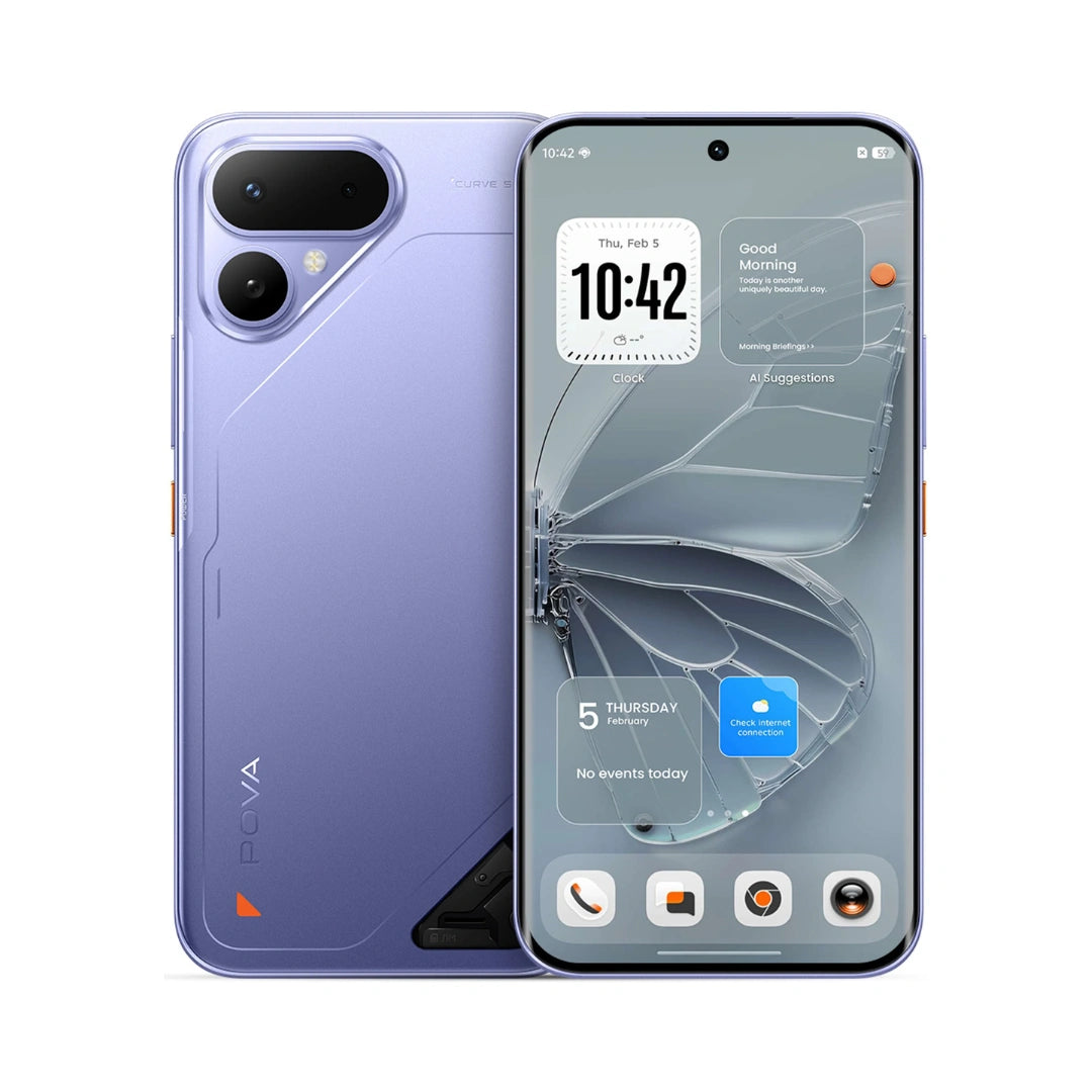 Tecno Pova Curve 2 5G | 6.78 inches AMOLED Display | Mediatek Dimensity 7100 | 50MP Main Camera | 13MP Front Camera | 8000mAh Battery | IP64 Dust & Water Resistance