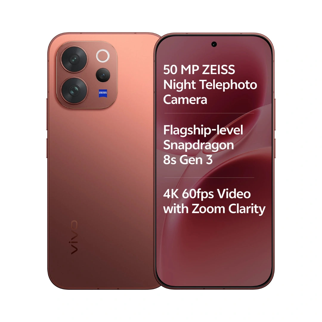Vivo V70 Elite | 6.59 inches AMOLED Display | Snapdragon® 8s Gen 3 | 50MP ZEISS Main Camera | 50MP ZEISS Front | 6500mAh Battery | 90W Fast Charging | 3D Ultrasonic Fingerprint Sensor
