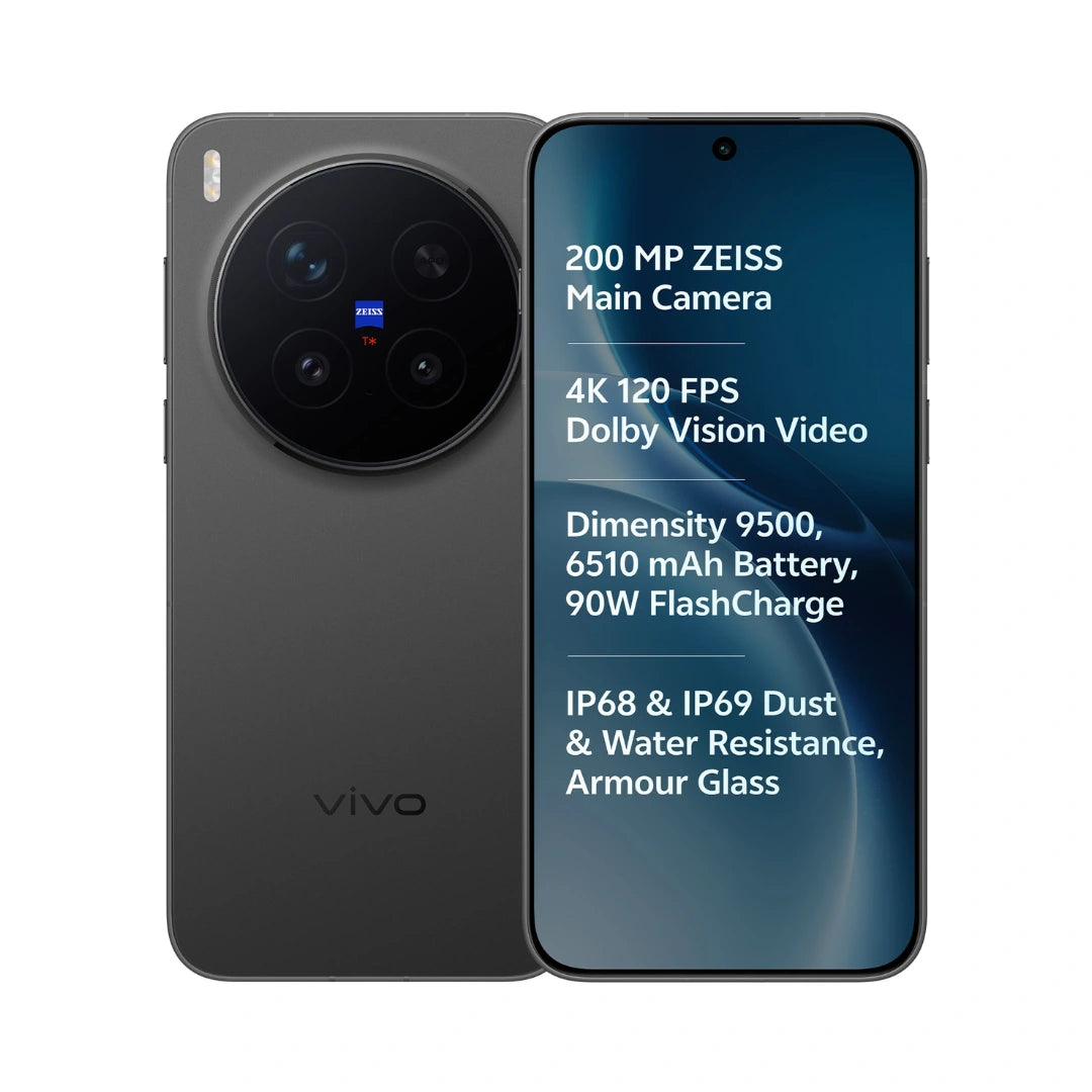 Vivo X300 Pro | MediaTek Dimensity 9500 | AMOLED Display | 200MP Triple Camera | 50MP Front Camera | 6510mAh Battery | 90W Flash Charger