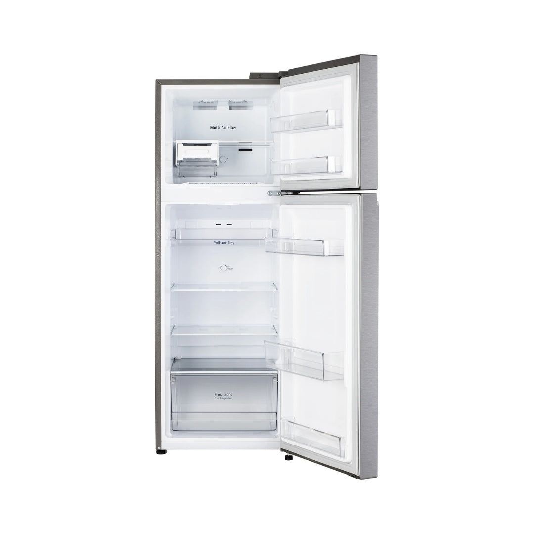 LG 246L Double Door Refrigerator | Multi Air Flow | Auto Smart Connect | Dazzle Steel
