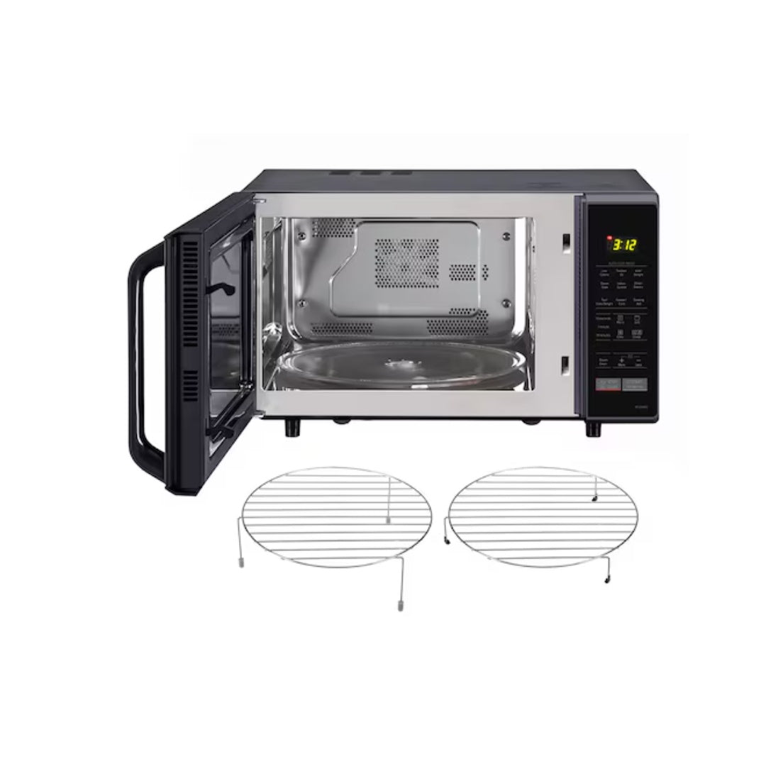 LG 28 L All-In-One Convection Microwave Oven | Auto Cook menu |  Panner, Curd | Quartz Heater | Health Plus Menu