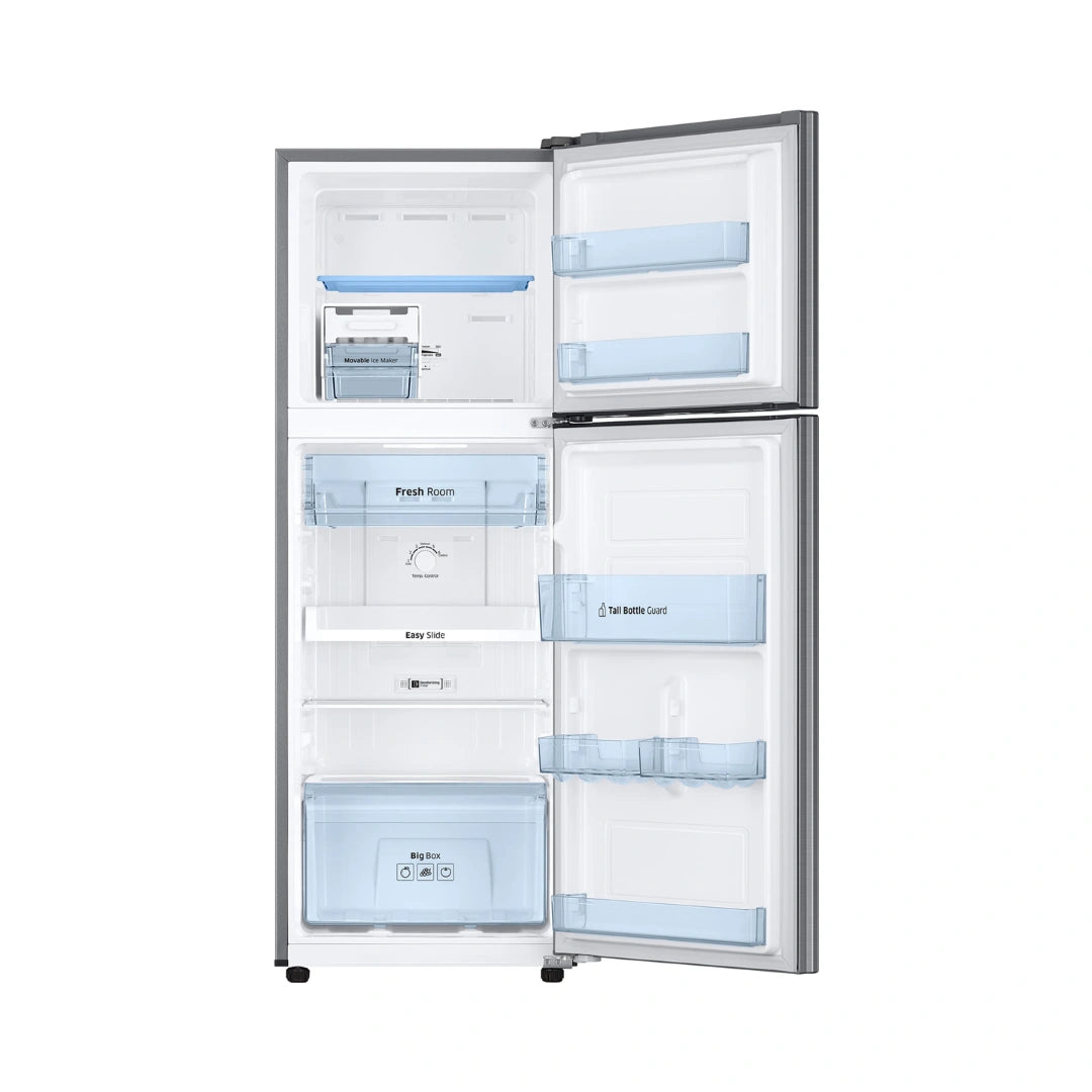 Samsung | 236L 2 Star Inverter Frost-Free Double Door Refrigerator | Long-Lasting and Efficient Compressor | Evenly Cools All Over | Voltage Protection