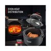 Prestige Multi-Chef All-in-One Air Fryer |  Advance Digital Control | Minimal Oil | Specially Designed Frying Basket | High Power: 1200 Watts and 230 Volts