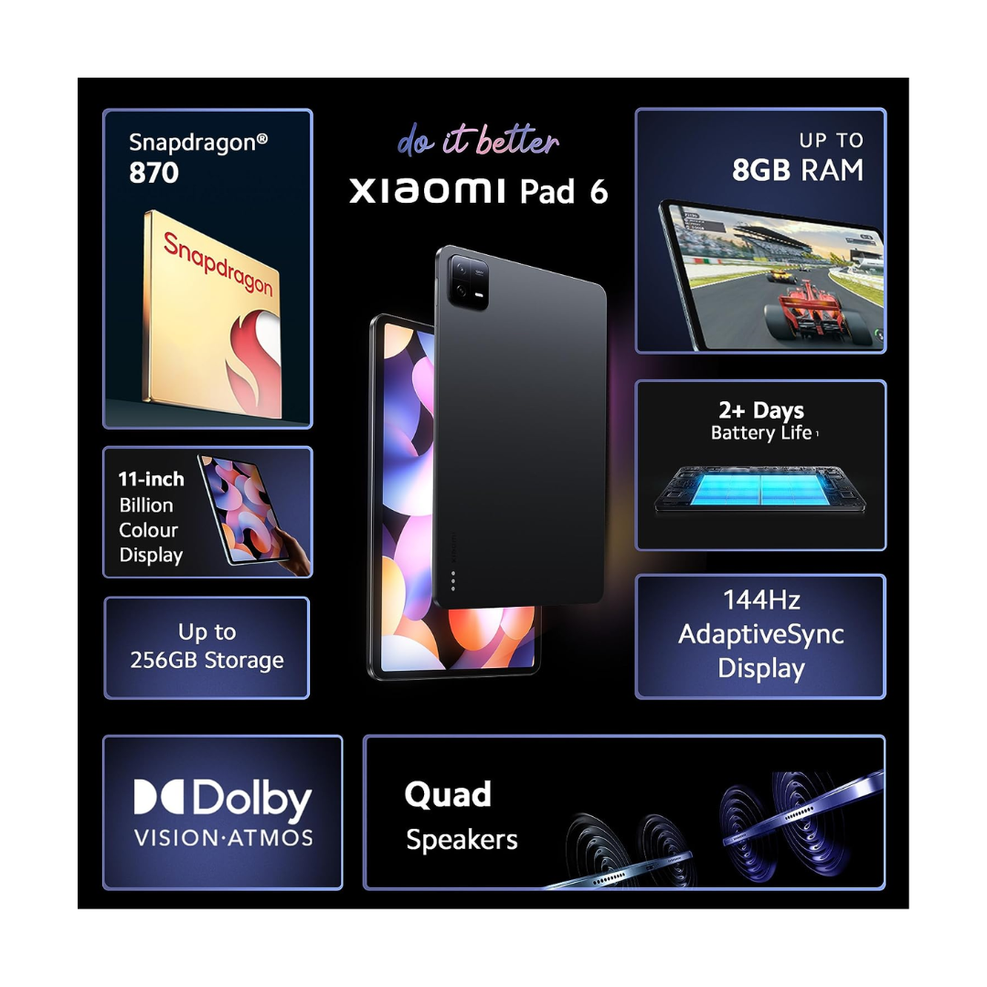 Xiaomi Pad 6 - Specifications