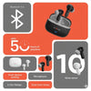 ByMuse Cello True Wireless in Ear Earbuds | with 10mm Dynamic Driver | Fast Charging Earbuds | Smart Touch Control | BT 5.4