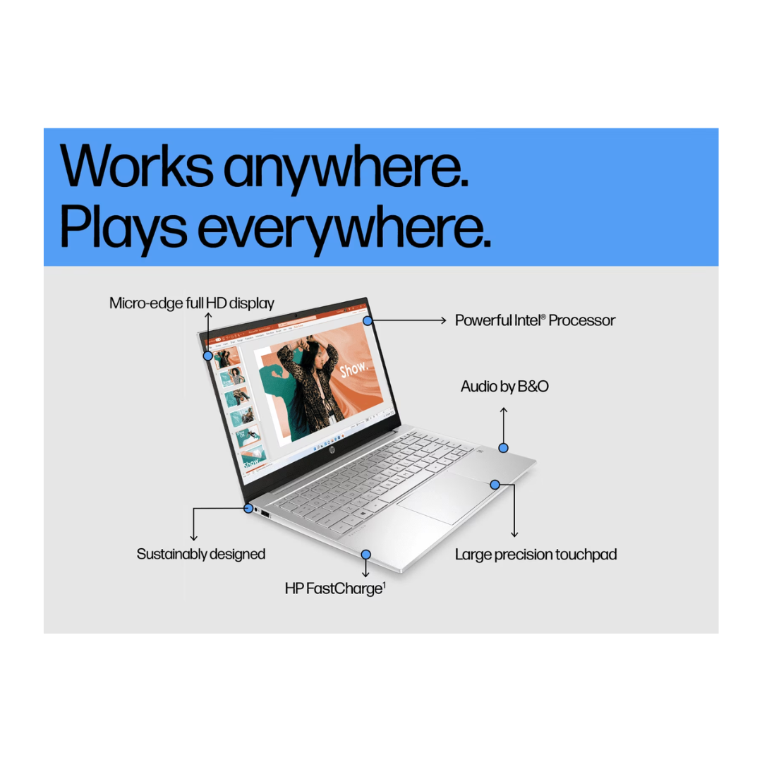 HP 14-DV2014TU (Intel/ Core i5/ 12th Gen/ 16GB/ 512GB SSD/ Win 11) Laptop