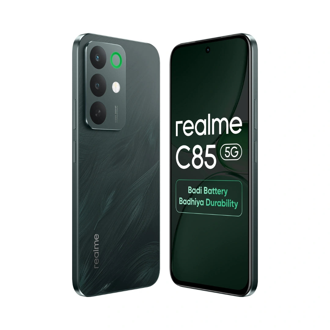 Realme C85 5G | 6.8 inches Display | Mediatek Dimensity 6300 | 50MP Rear Camera | 8MP Front Camera |  7000 mAh Battery