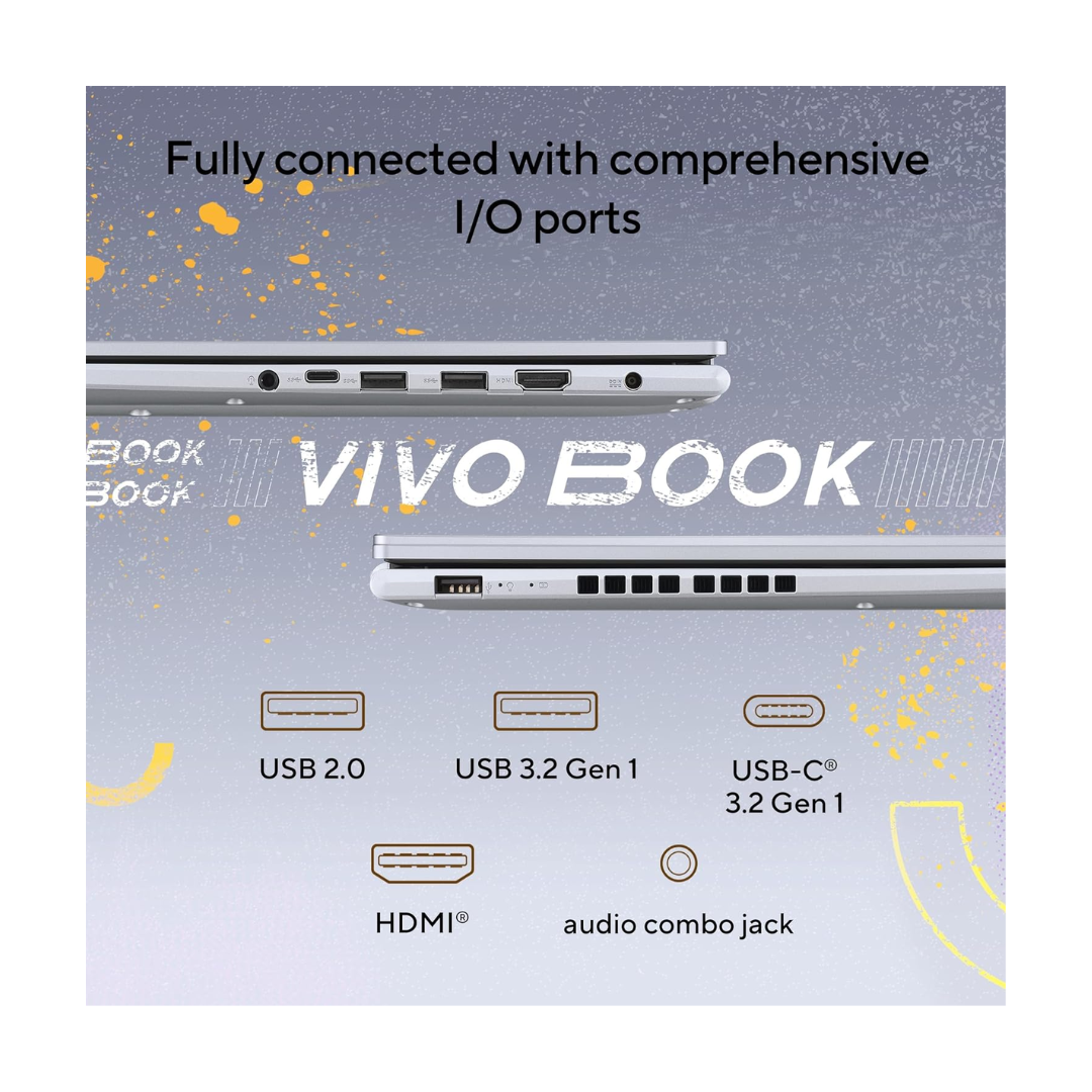Asus Vivobook 16X Laptop - Input and Output Connectivity