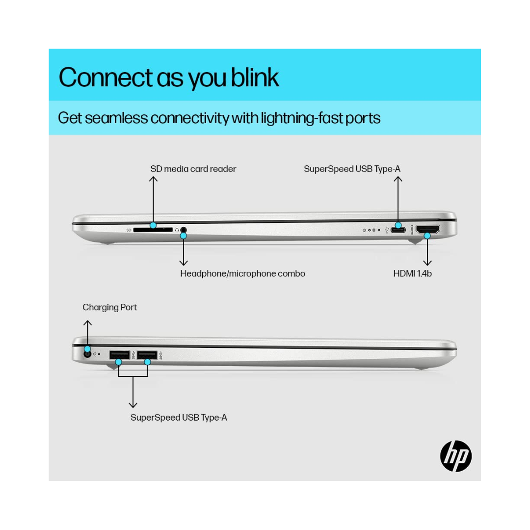 HP 15s-FQ5185TU - Laptop - Ports