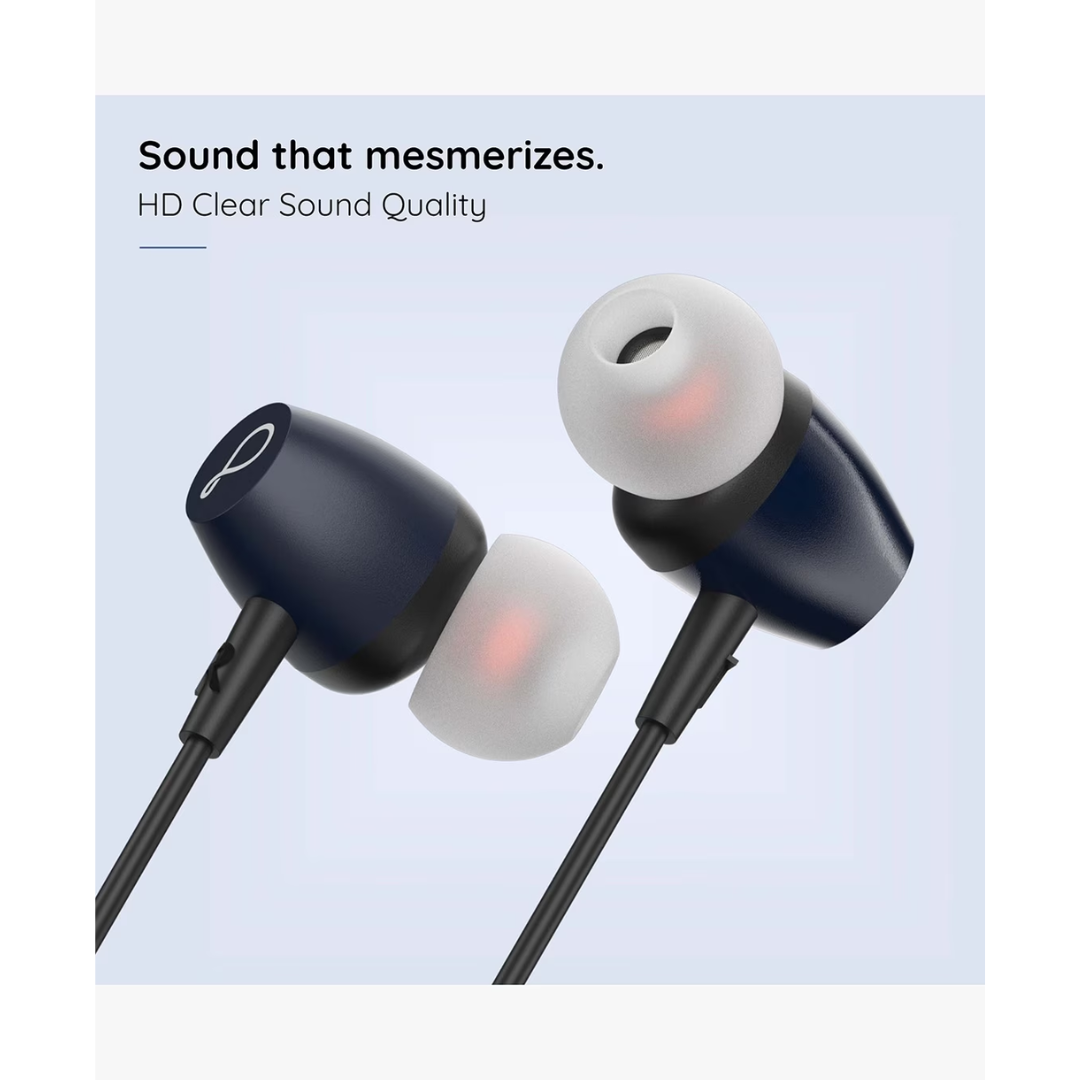 Pebble Flex Buzz Bluetooth Neckband - HD Clear Sound