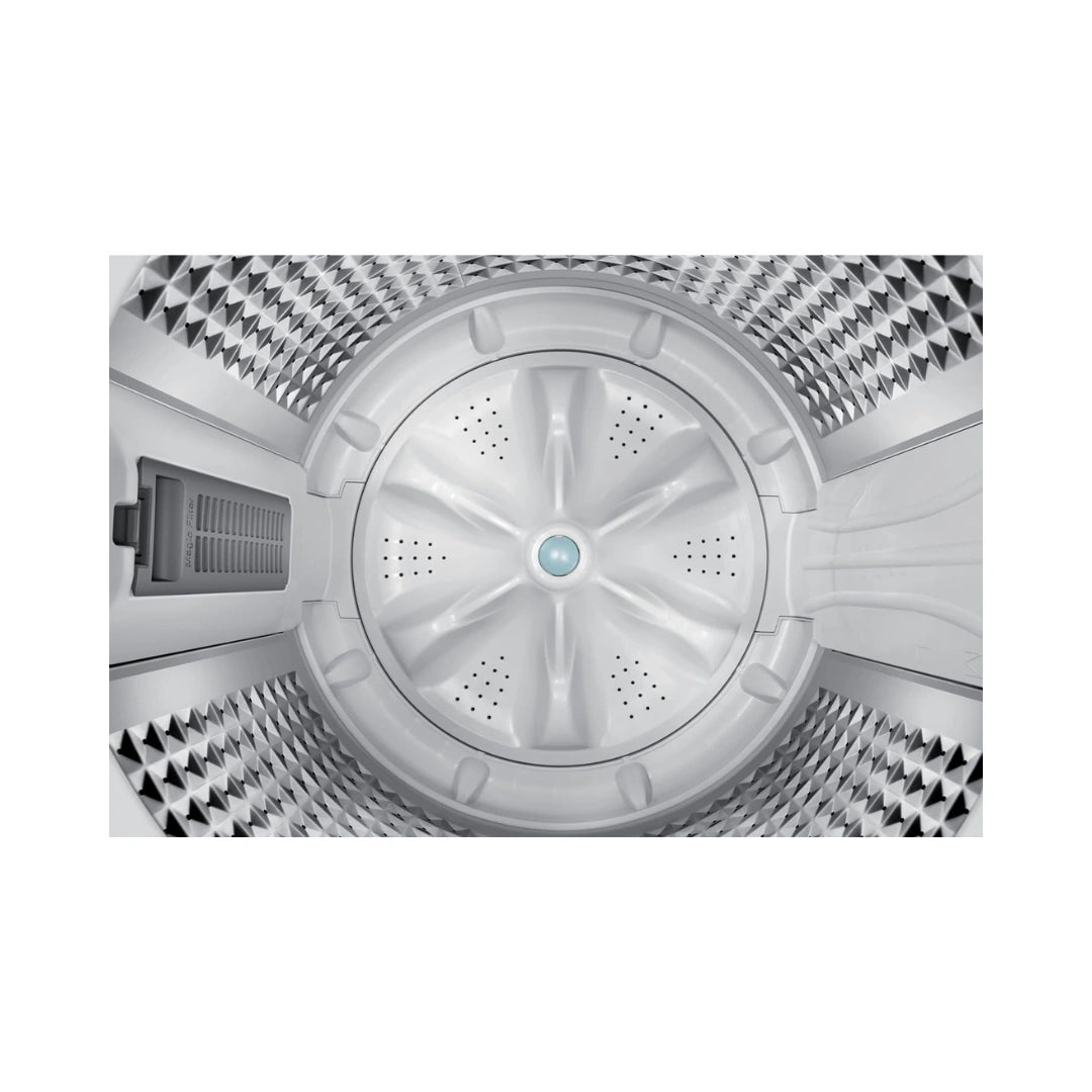 Samsung | 8Kg Fully Automatic Top Load Washing Machine | Ecobubble | Digital Inverter Motor | Rear Control Panel