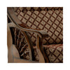 Heritage Suriyan 3 + 1 + 1 Teakwood Sofa | Premium Fabric | Teak Wood |