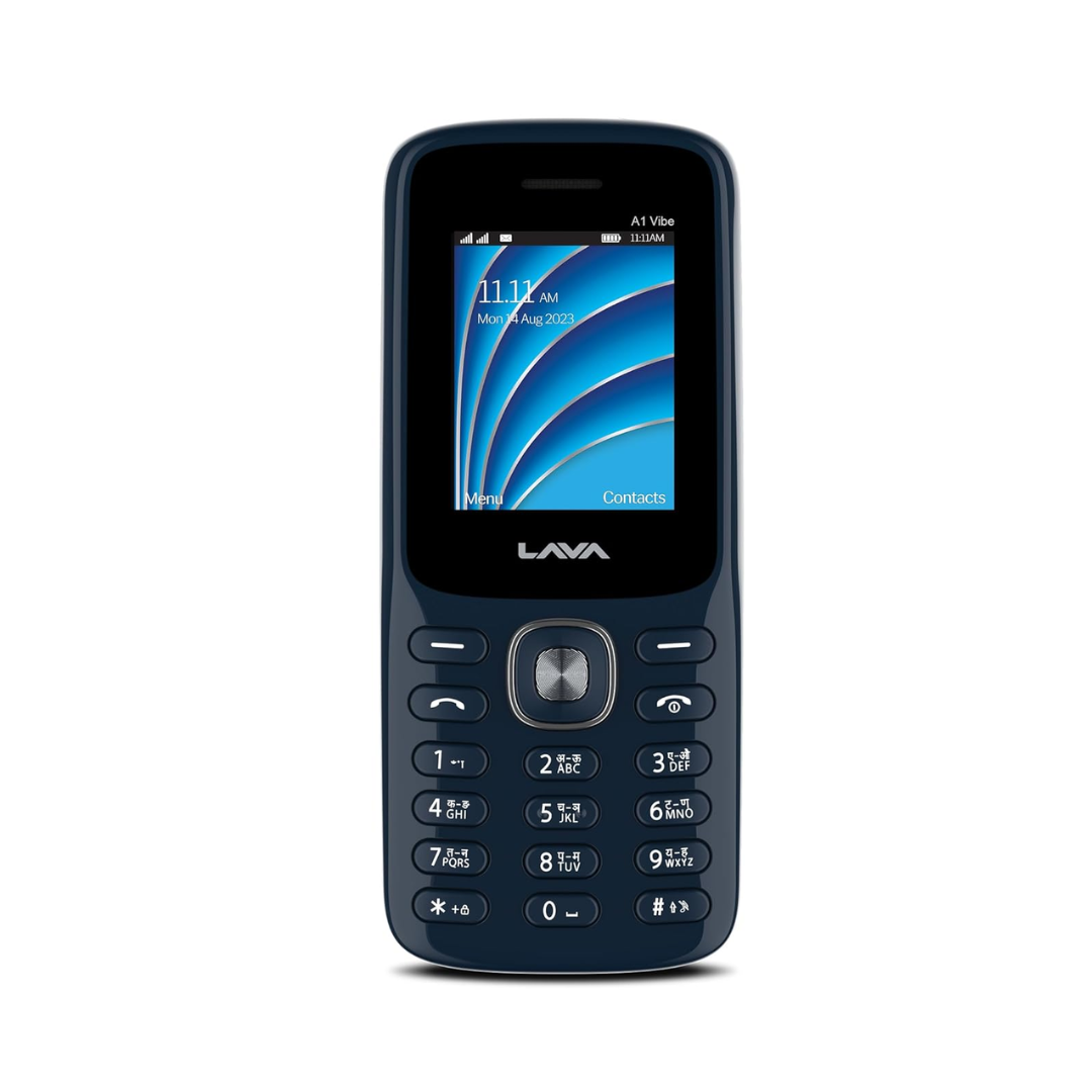 Lava A1 Vibe - Blue Silver