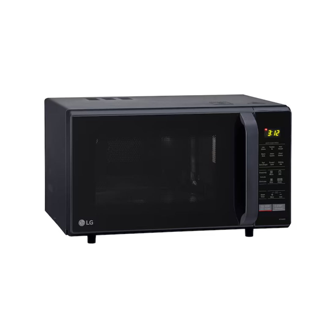 LG 28 L All-In-One Convection Microwave Oven | Auto Cook menu |  Panner, Curd | Quartz Heater | Health Plus Menu