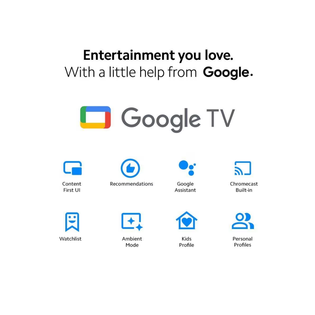 Redmi A Series 43 inch - Full HD - Google Smart TV - Google Smart Features