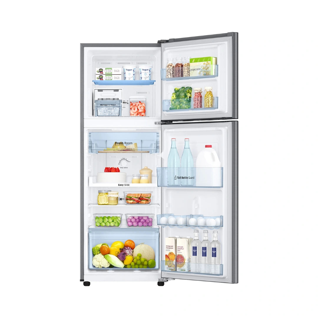 Samsung | 236L 2 Star Inverter Frost-Free Double Door Refrigerator | Long-Lasting and Efficient Compressor | Evenly Cools All Over | Voltage Protection
