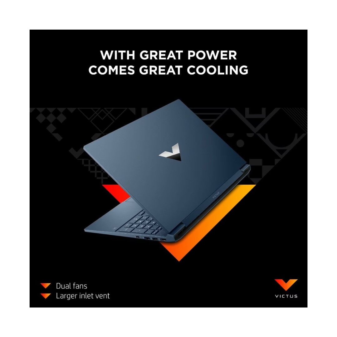 HP Victus 15 Laptop - Dual Fan Cooling System