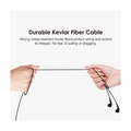 Oraimo E21P - Wired Earphone - Durable Kevlar Fiber Cable
