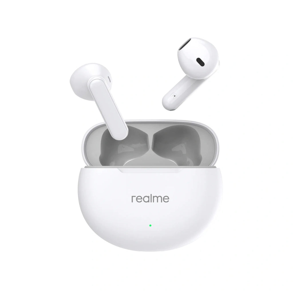 Realme Buds T01 TWS | Smart Touch | 28hrs Total Playback | PET Diaphragm | 88ms Super-Low Latency | AI Environmental Noise Cancellation | Google Fast Pairing | IPX4 Water Resistance