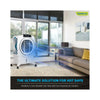 Symphony Desert Air Cooler For Home | Honeycomb Pads | Powerful +Air Fan | i-Pure Console | Low Power Consumption