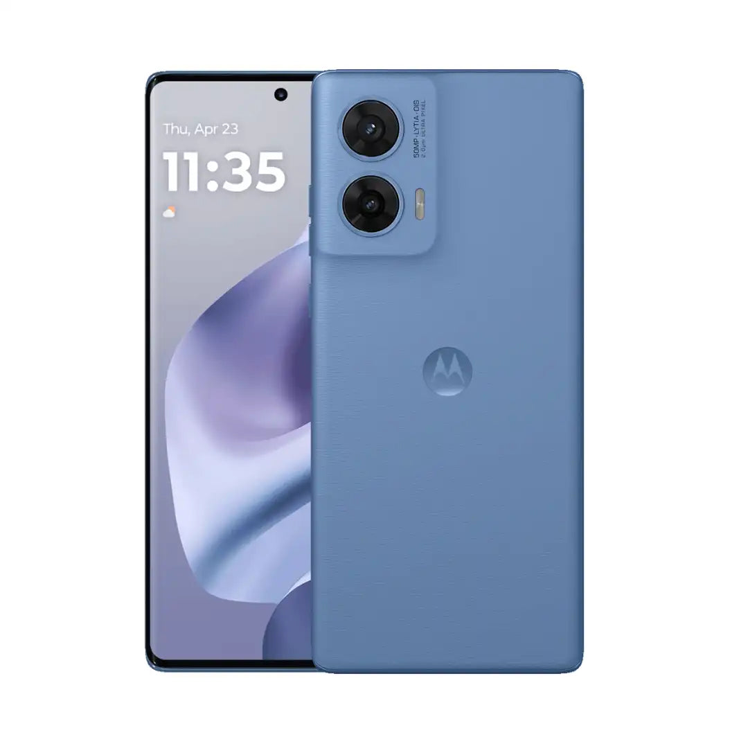 Motorola G96 5G | 144Hz Curved pOLED Display | 50 MP OIS LYT‑700C + 8 MP Ultra‑Wide + 32 MP Selfie | Snapdragon 7s Gen 2 | Android 15 | 5500 mAh Battery