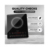 Preethi Indicook IC125 2100-Watt Induction | Sustains high voltage variation | 11 Pre-set Menus | Feather Touch Operation | Clean & Polished Crystal Glass | Customized menu & temperature selection