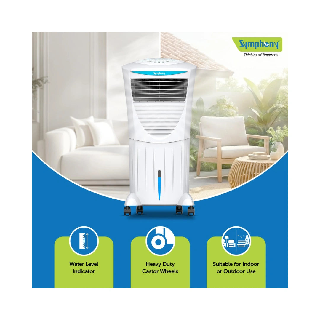 HiCool 45i Room Air Cooler | Remote Control With Timer | Honeycomb Pad | Cool Flow Dispenser For Uniform Cooling |