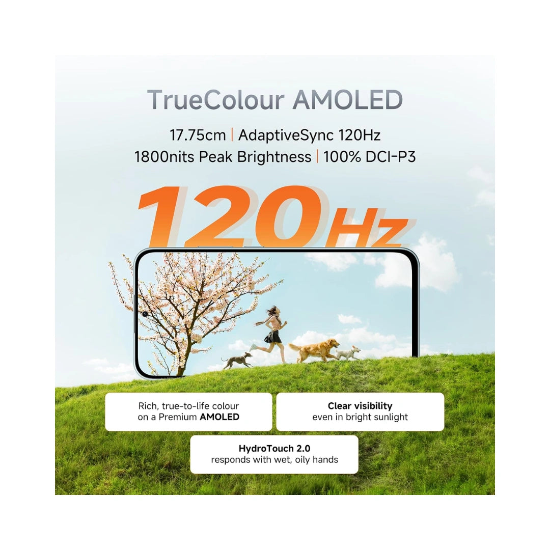 Redmi Note 17 5G | 7.0 inch OLED Display | 120Hz Refresh Rate | Corning® Gorilla® Glass 7i | Snapdragon® 4 Gen 4 | 50MP Rear Camera | 8MP Front Camera | 8000mAh Battery | 45W Fast Charging Support