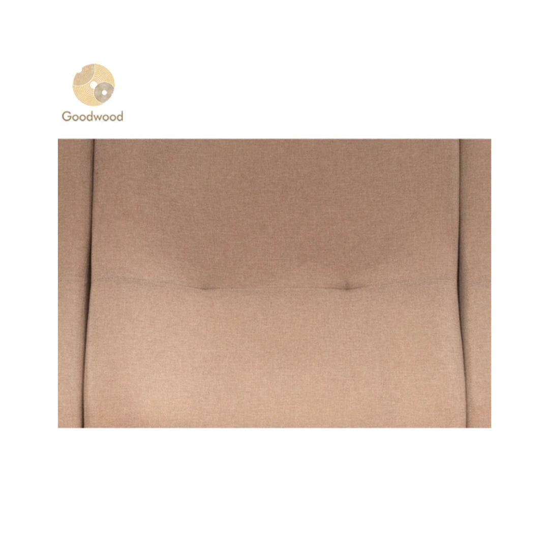 Goodwood JK-HIGH BACK 3+1+1 Sofa | Premium Fabric | Frame Material: Rubber Wood |