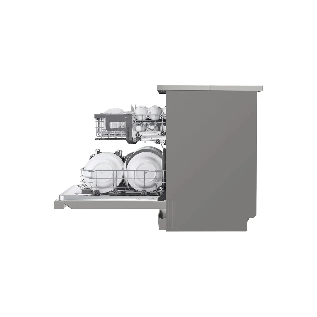 LG 14 Place Setting Freestanding Dishwasher | TrueSteam | QuadWash | Inverter Direct Drive |
