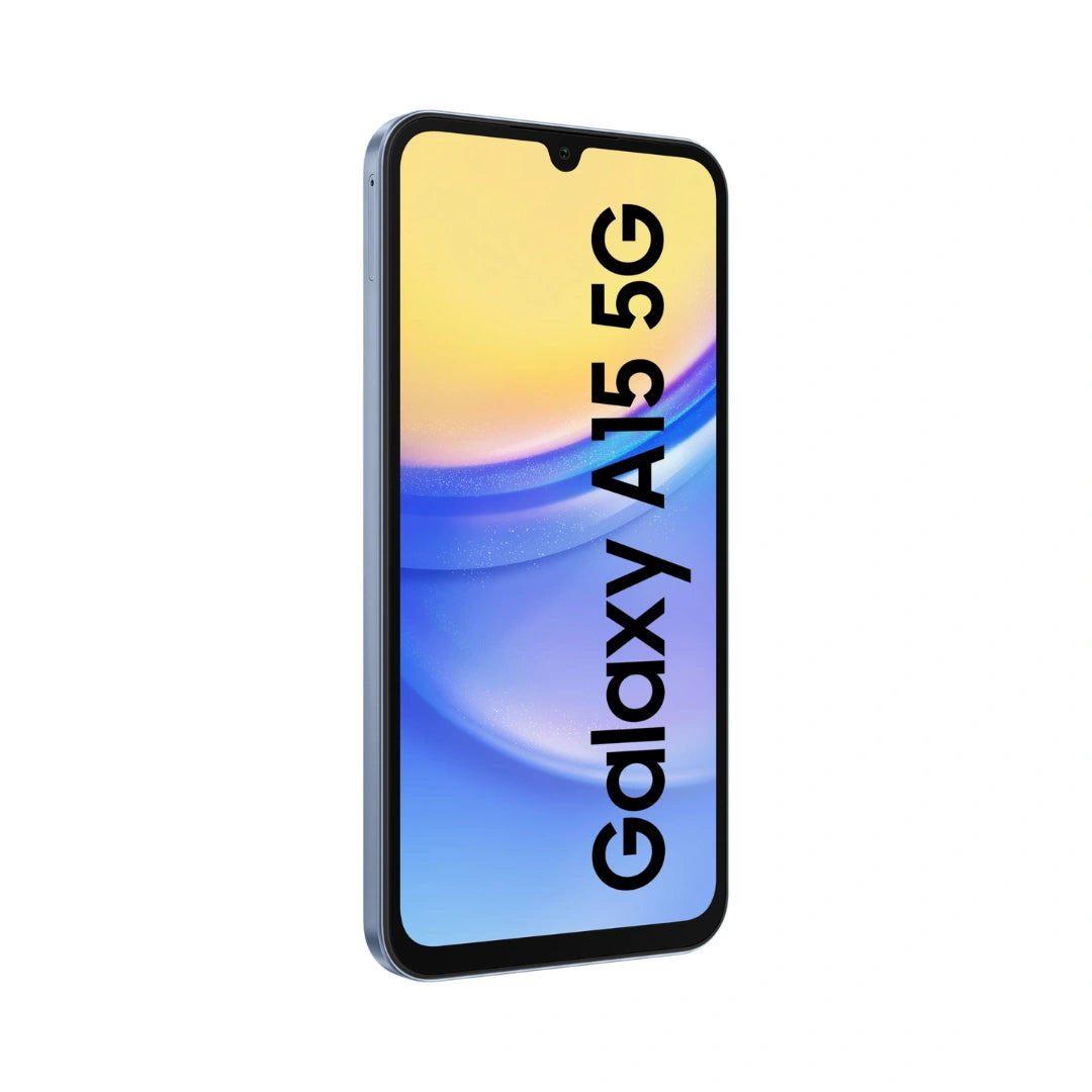 Samsung Galaxy A15 5G | 6.5 inches Super AMOLED Display | 50MP Main Camera | 13MP Front Camera | Android 14 with One UI 6.0 | 12GB Expandable RAM | MediaTek Dimensity 6100+ | 5000 mAh Battery