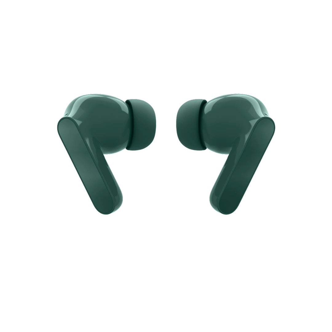 Moto Buds Bass | Up to 43 hours of Playtime | Up to 50dB | Transparency | Adaptive | Noise Cancellation | Water-Repellent Design