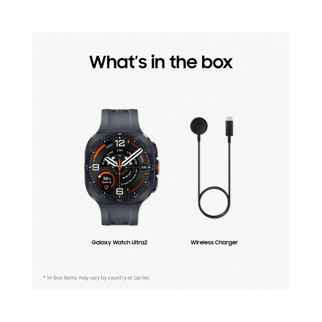 Samsung Galaxy Watch Ultra2 4.7MM | 3 nm Processor | Up to 5000 nits Display Brightness | 800mAh Up to 60 hrs | L1+L5 Dual-Frequency GPS