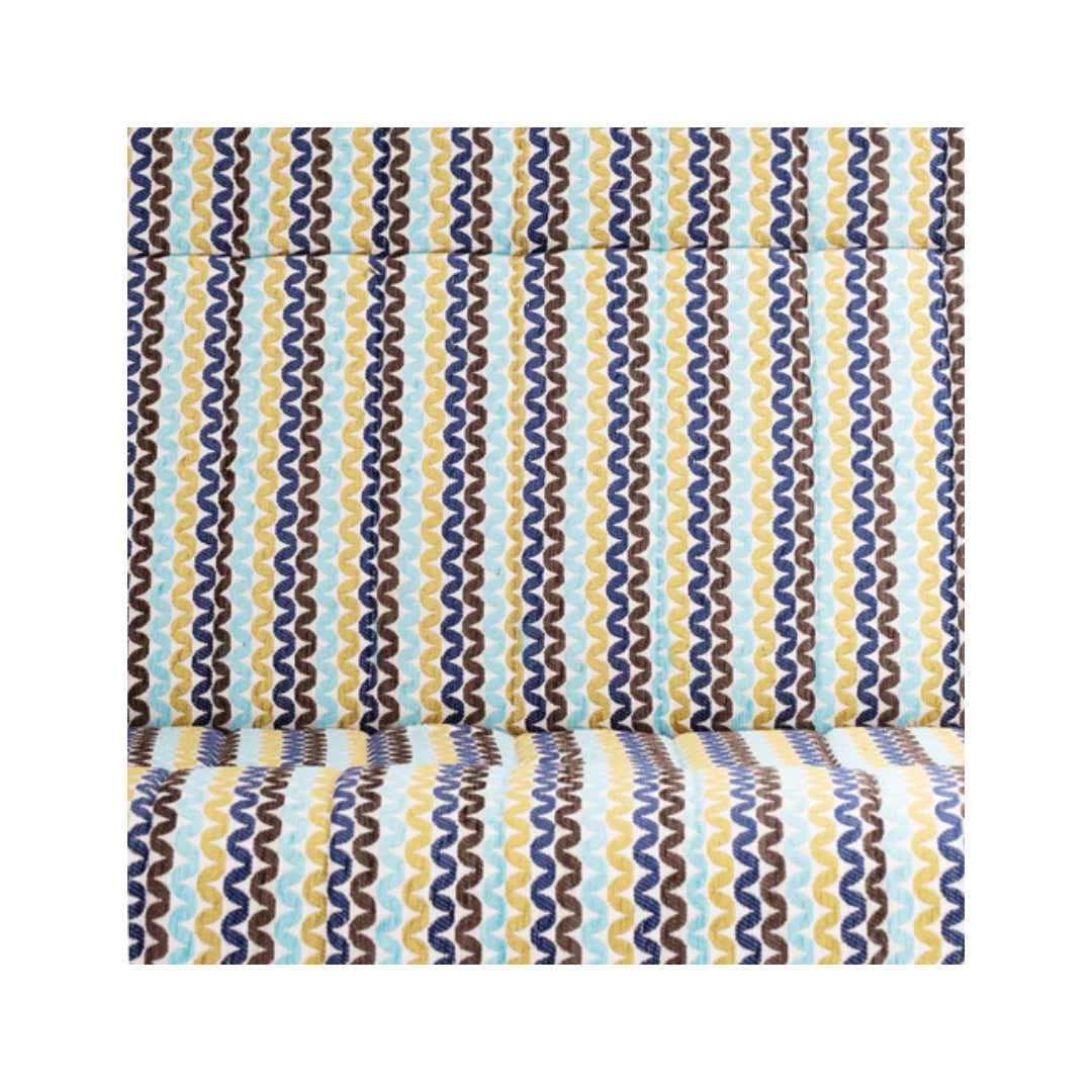 Heritage Meanwal 3 + 1 + 1 Teakwood Sofa | Premium Fabric | Teak Wood |