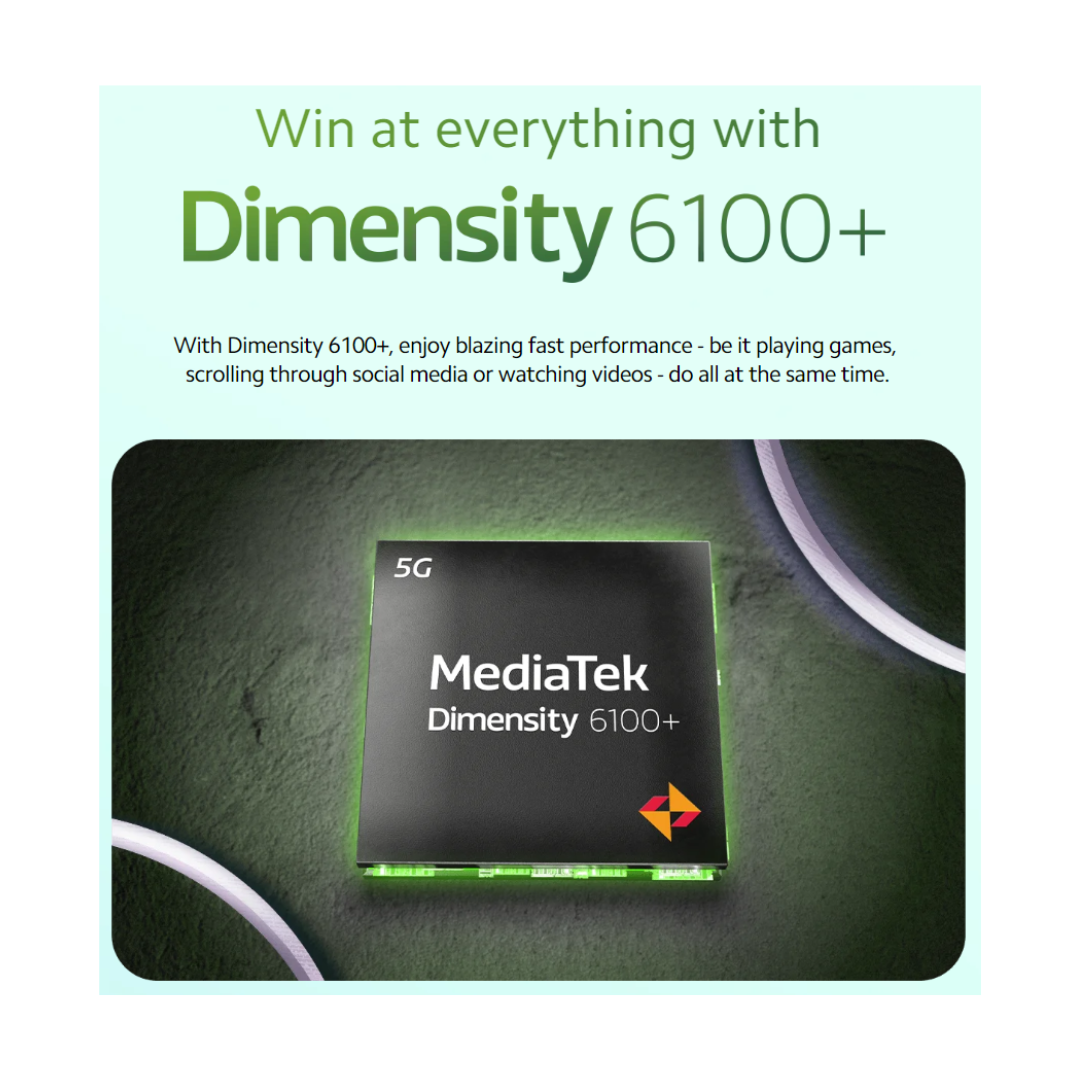 Redmi 13C 5G - Dimensity 6100+ Processor