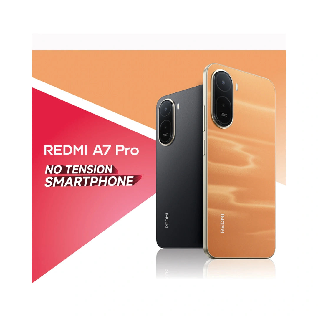 Redmi A7 Pro | 6.9 inches 120Hz Display | Unisoc Chipset | 13MP Rear Camera | 8MP Front Camera | 6300mAh Battery | IP52 Rating