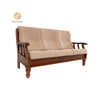 Goodwood JK-HIGH BACK 3+1+1 Sofa | Premium Fabric | Frame Material: Rubber Wood |