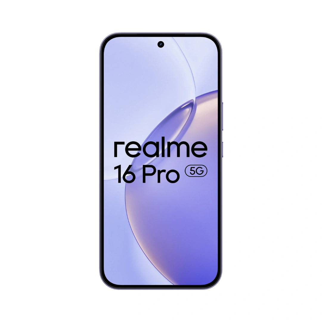Realme 16 Pro 5G | MediaTek Dimensity 7300 Max | Android 16 | AMOLED Display | 200MP Rear Camera | 50MP Front Camera | IP69 Water Resistance | 7000mAh Battery | 80W SUPERVOOC Charge