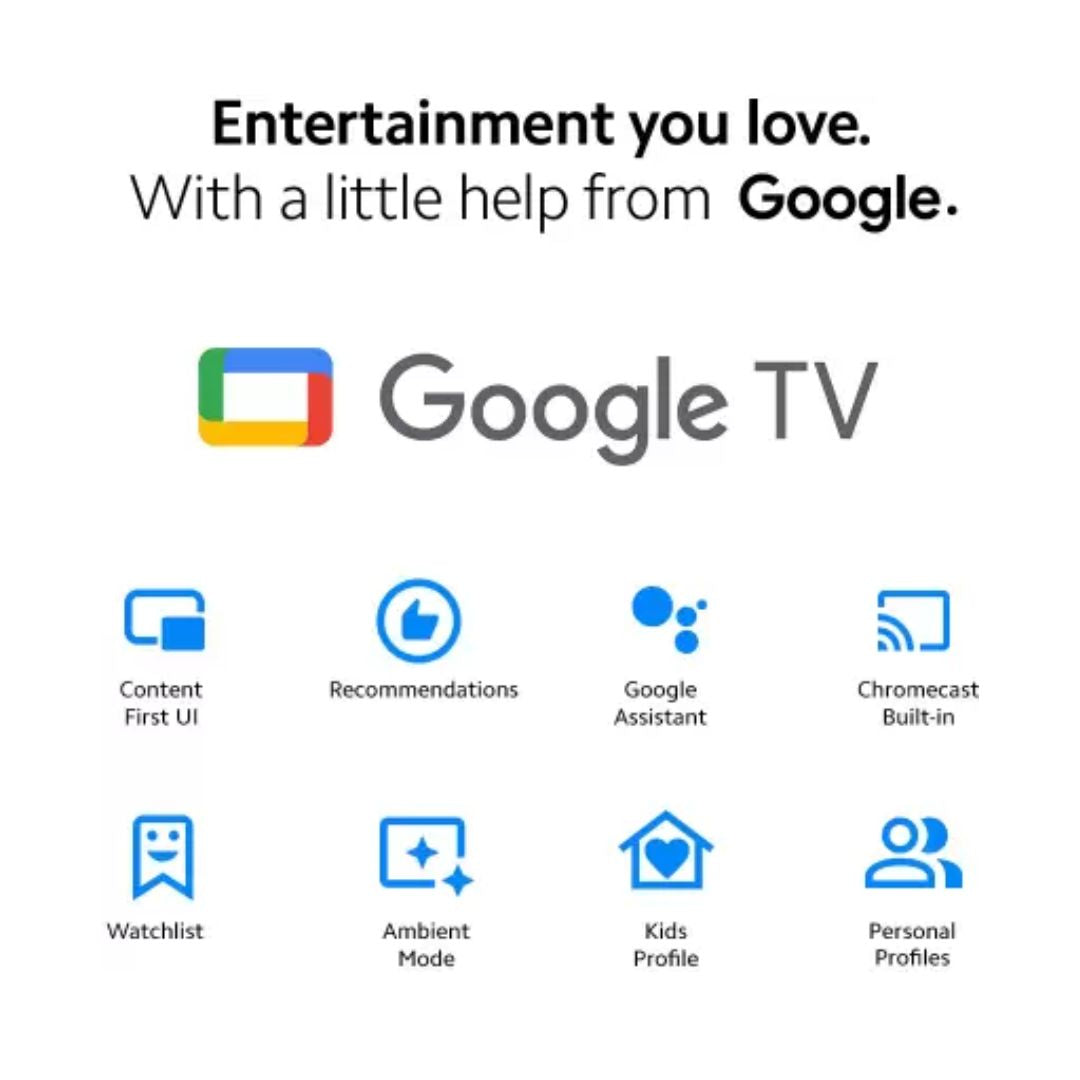 Mi A Series 32 inch HD - Google Smart TV - Google Smart Features