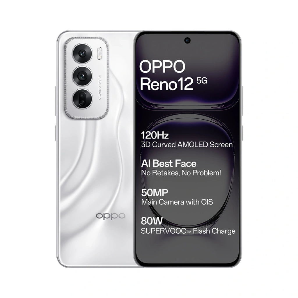 Oppo Reno 12 5G | AMOLED Display | Mediatek Dimensity | 32MP Front Camera |5000 mAh Battery