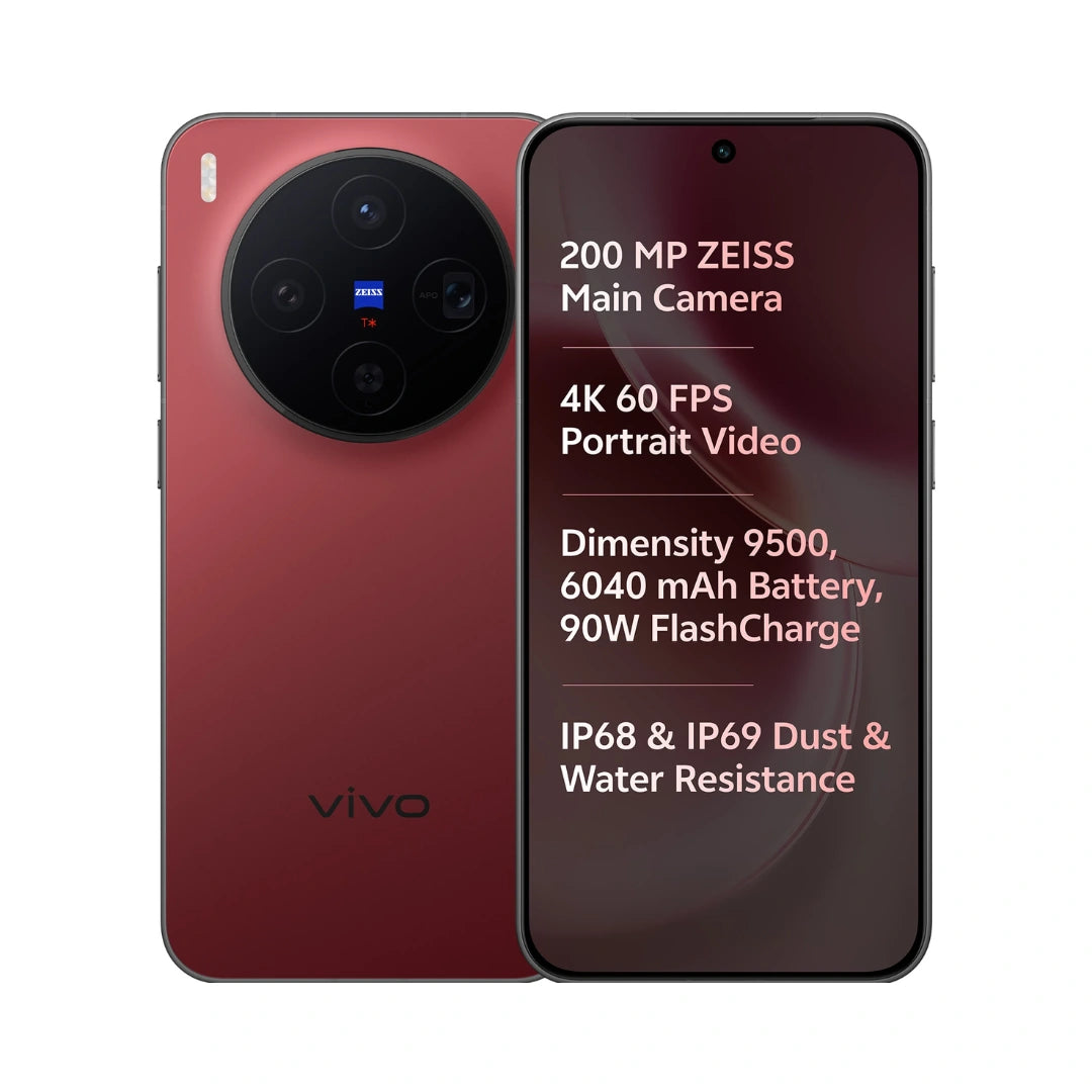 Vivo X300 | MediaTek Dimensity 9500 | AMOLED Display | 200MP Triple Camera | 50MP Front Camera | 6040 mAh Battery | 90W Flash Charge