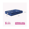 Peps Springkoil Bonnell Pillow Top 6-inch Spring Mattress with Two Free Pillow
