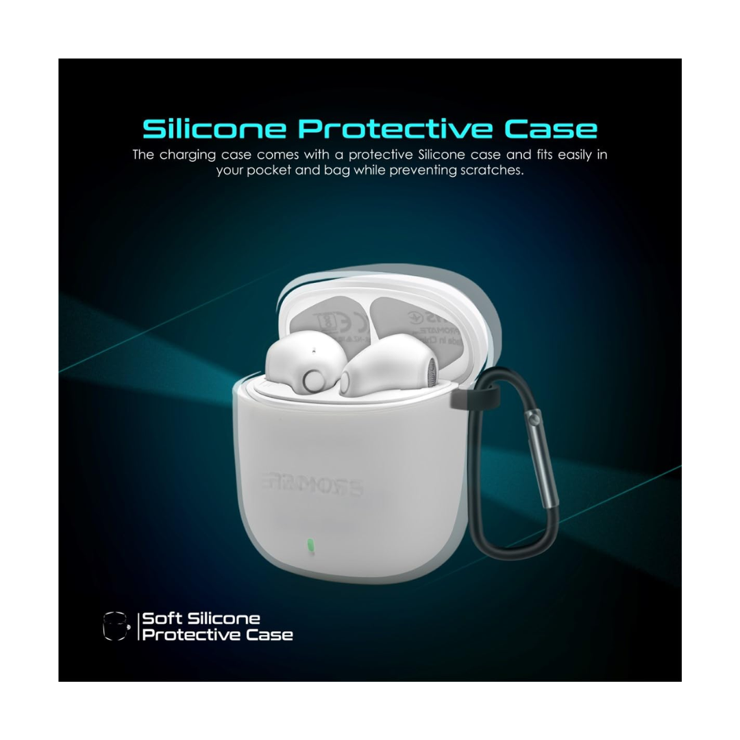 Promate Lima True Wireless Earbuds - Silicone Protective Case 