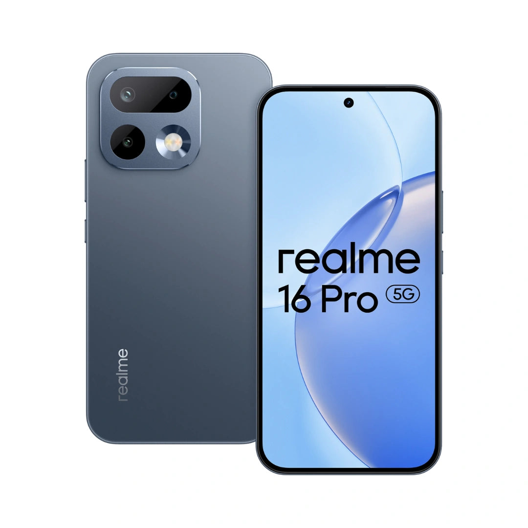 Realme 16 Pro 5G | MediaTek Dimensity 7300 Max | Android 16 | AMOLED Display | 200MP Rear Camera | 50MP Front Camera | IP69 Water Resistance | 7000mAh Battery | 80W SUPERVOOC Charge
