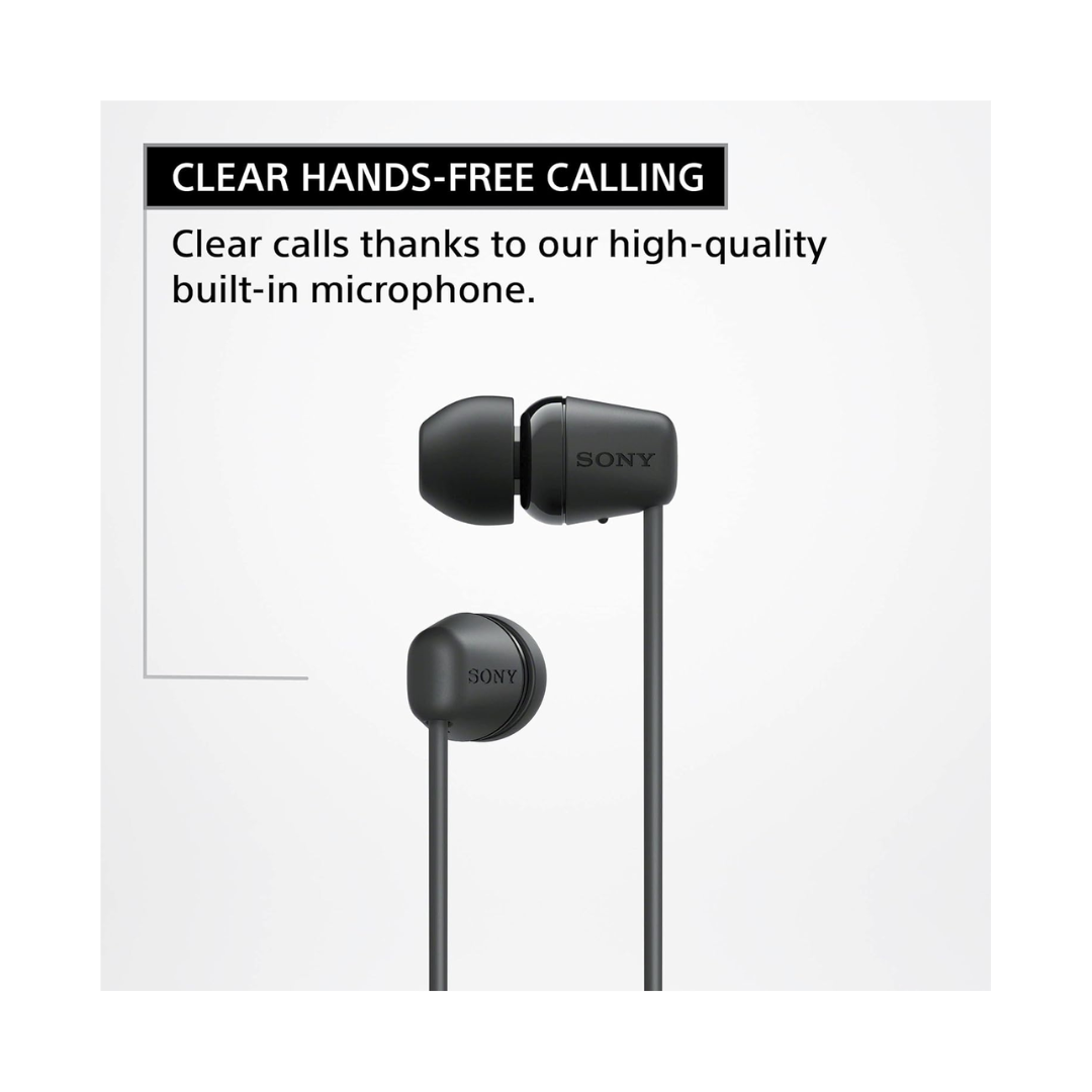 Sony WI-C100 Bluetooth Neckband - Hands-Free Calling