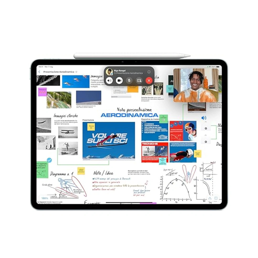 Apple Pencil Pro: Advanced Tools, Pixel-Perfect Precision, tilt and Pressure Sensitivity; and Industry-Leading Low Latency for Note-Taking, Drawing and Art. Attaches, Charges and Pairs magnetically.