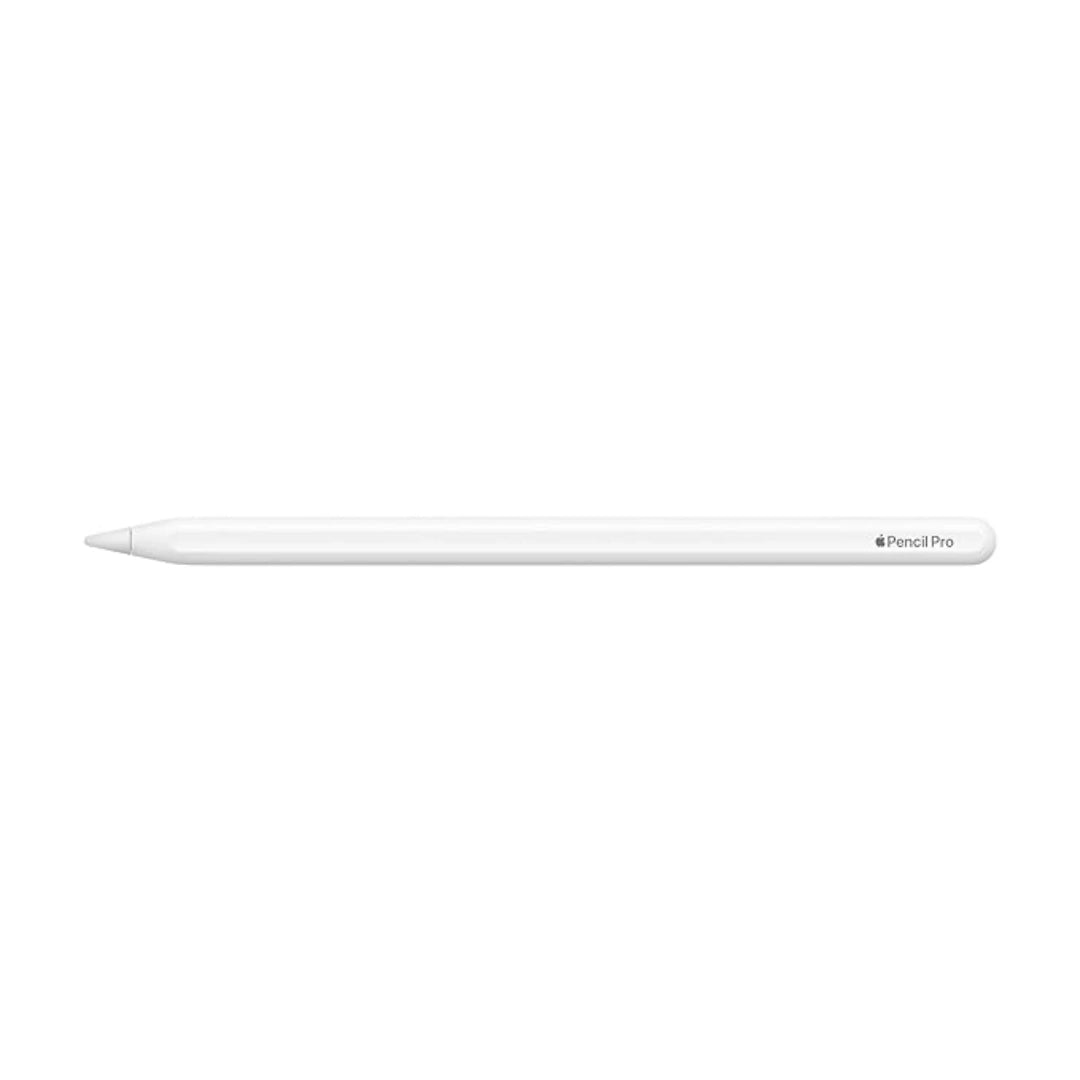 Apple Pencil Pro: Advanced Tools, Pixel-Perfect Precision, tilt and Pressure Sensitivity; and Industry-Leading Low Latency for Note-Taking, Drawing and Art. Attaches, Charges and Pairs magnetically.